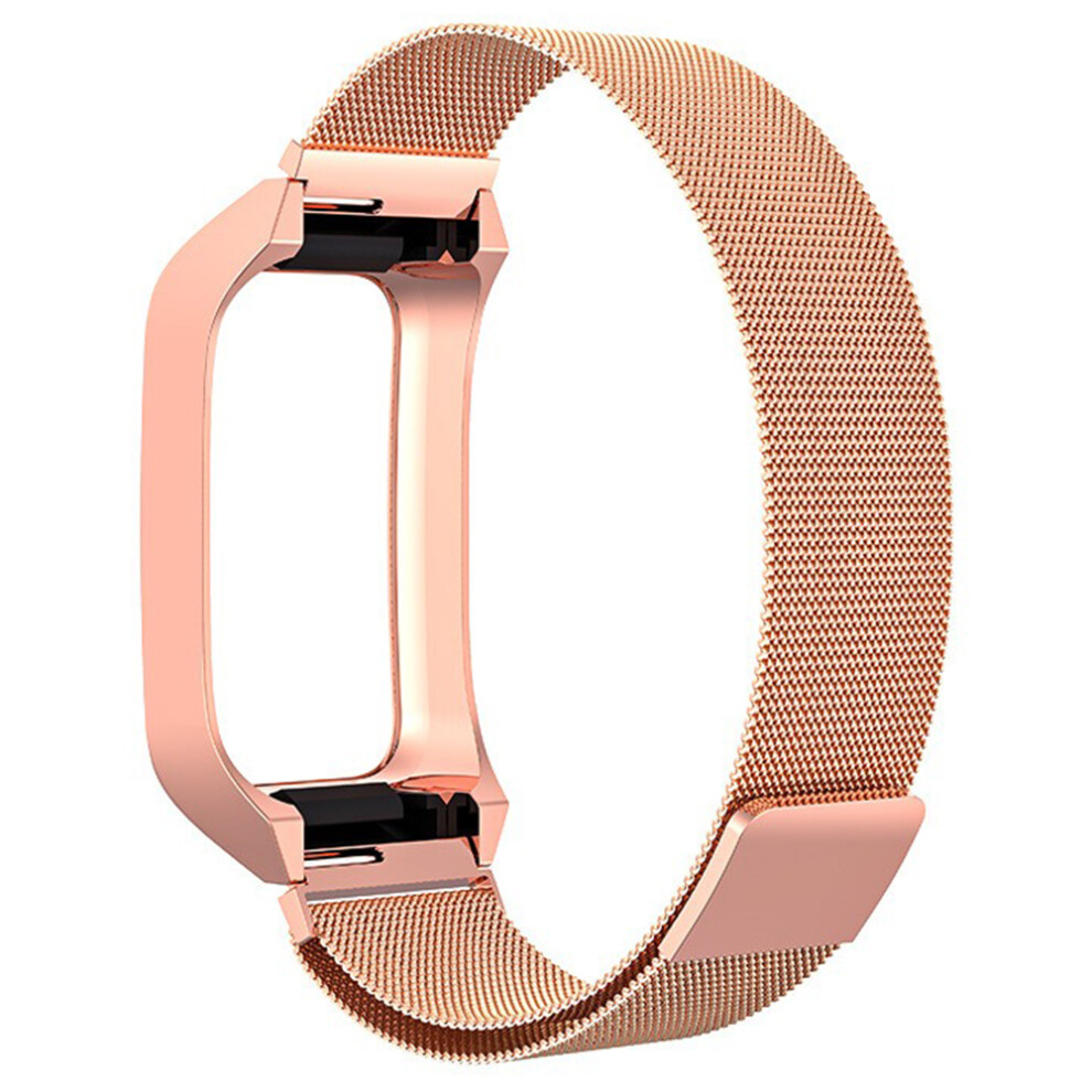 (Rose ) For Xiaomi Mi Band 7 Pro Watch Strap Stainless Steel Milanese Magnetic Wrist Band Gold 6914283276240