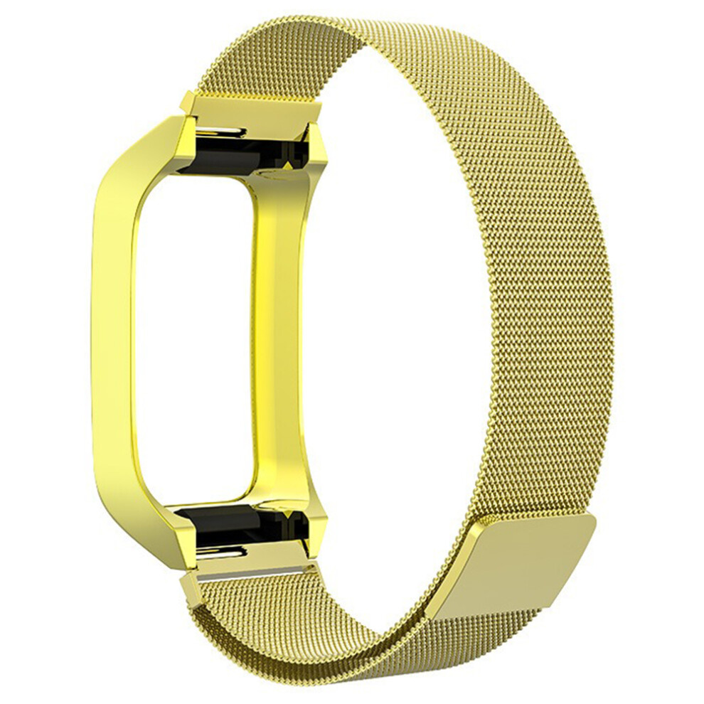 (Gold) For Xiaomi Mi Band 7 Pro Watch Strap Stainless Steel Milanese Magnetic Wrist Band Gold 6914284411442