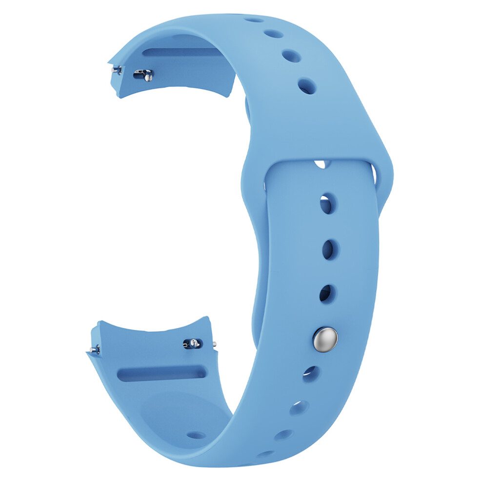 (Blue) For Huawei Watch 5 42Mm Smart Watch Band Reverse Buckle Silicone Wrist Strap Blue 6914285249921