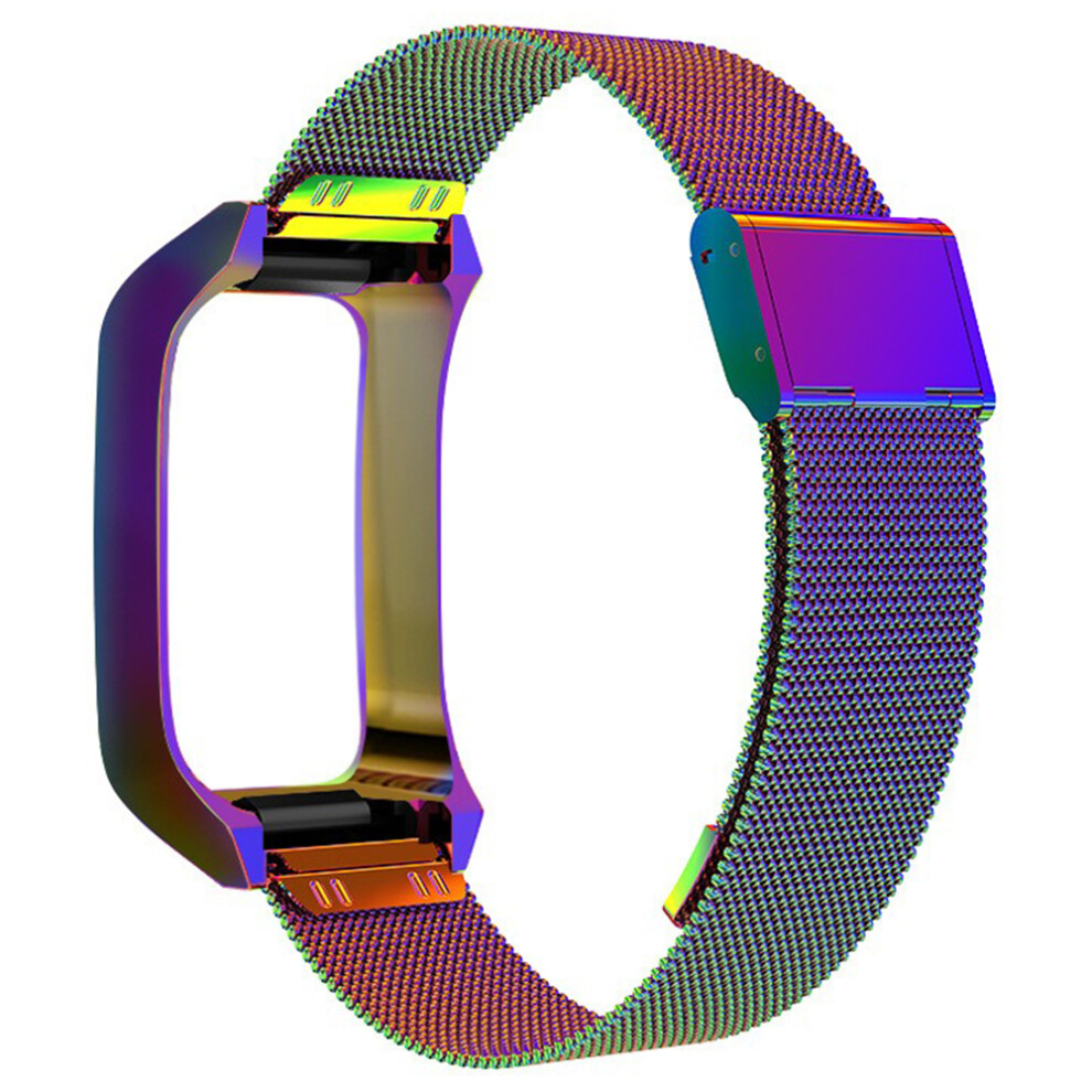 (Colorful) For Xiaomi Mi Band 7 Pro Watch Strap Stainless Steel Milanese Magnetic Wrist Band With Buckle 6914285544927