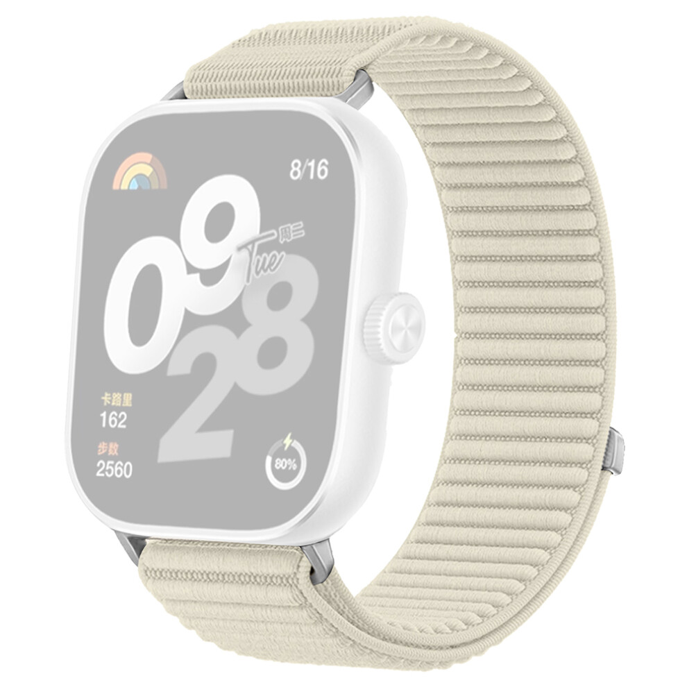 (Starlight) For Xiaomi Redmi Watch 5 / 4 Wrist Strap Magic Tape Nylon Woven Watch Band 6914282653240