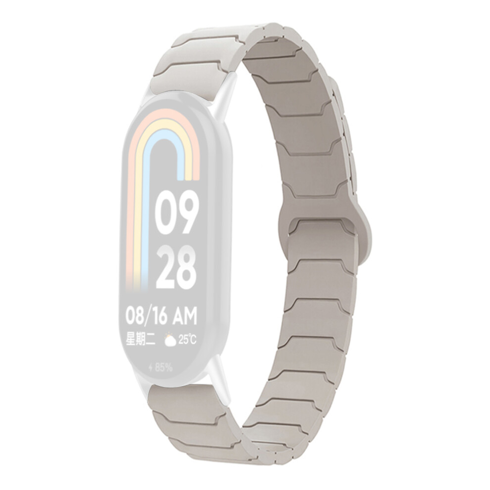 (Starlight) Watch Band For Xiaomi Smart Band 10 / 9 / 8 Silicone Magnetic Replacement Strap 6914283787883