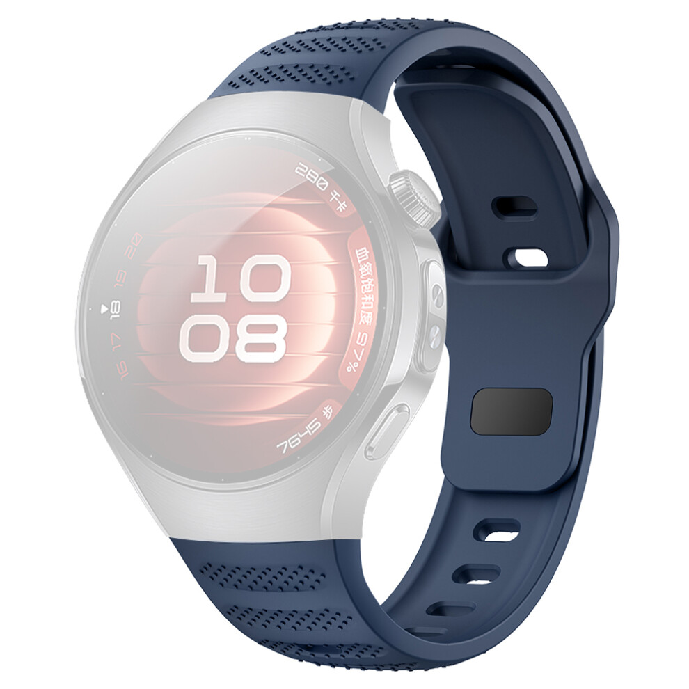 (Blue) For Huawei Watch 5 42Mm Smartwatch Band Dot Texture Silicone Wrist Strap Blue 6914285660658