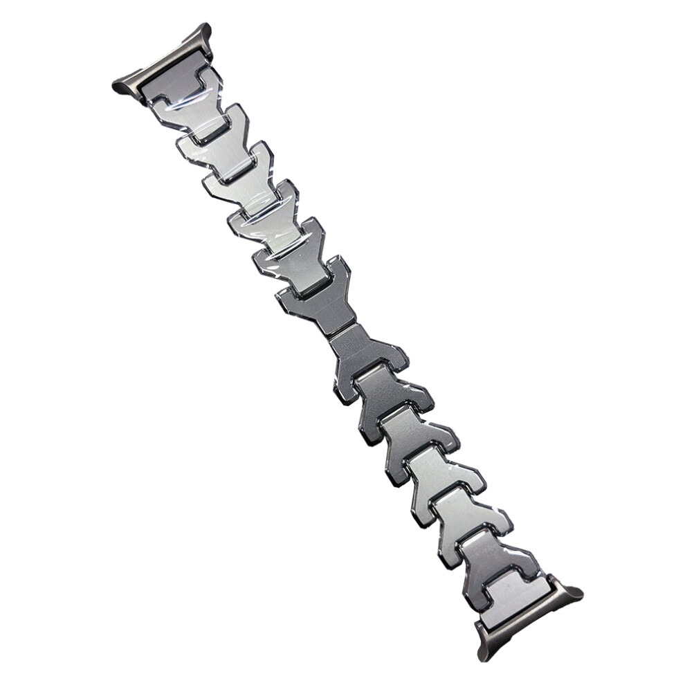 (Grey) Watch Strap For Samsung Galaxy Watch8 44Mm / 40Mm / Watch8 Classic 46Mm Titanium Alloy Y-Shpae Wrist Band Grey 6914288044172