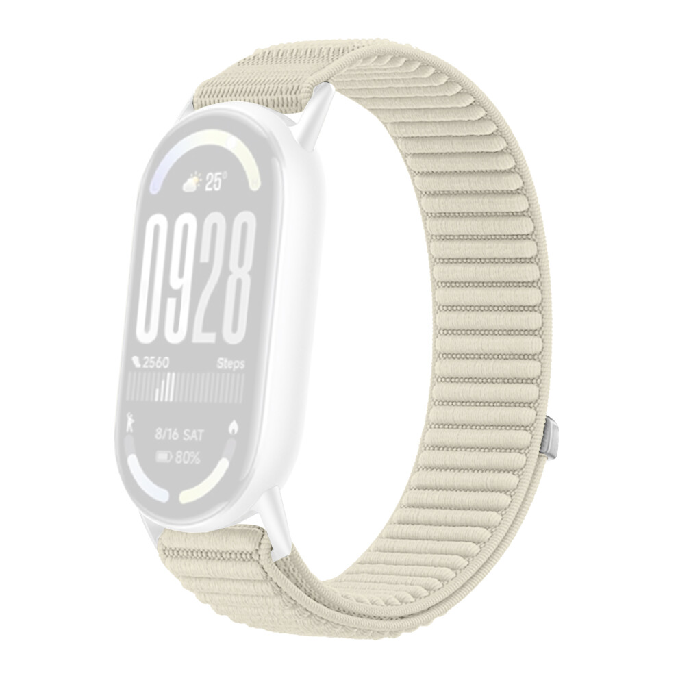 (Starlight) Wrist Strap For Xiaomi Smart Band 10 / 9 / 8 Magic Tape Nylon Woven Watch Band 6914283254804