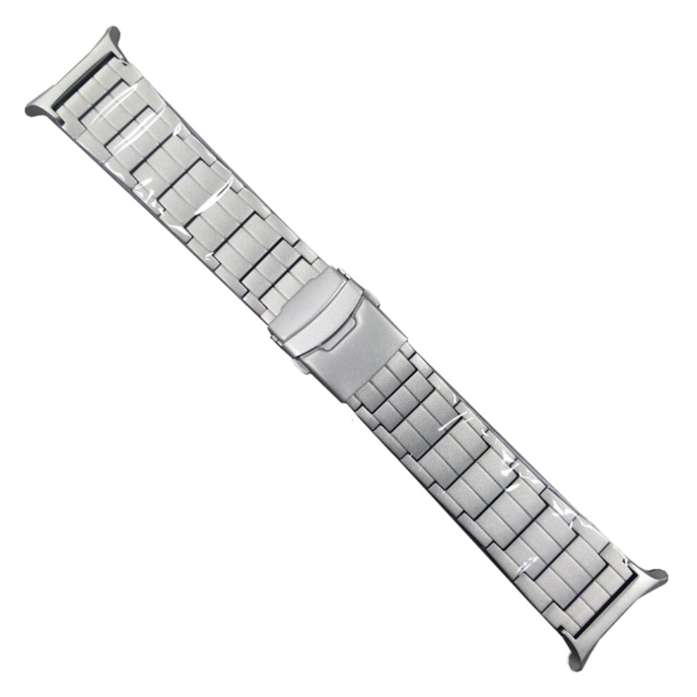 (Titanium) Wrist Band For Samsung Galaxy Watch8 44Mm / 40Mm / Watch8 Classic 46Mm 5-Bead Titanium Alloy Watch Strap 6914286476777