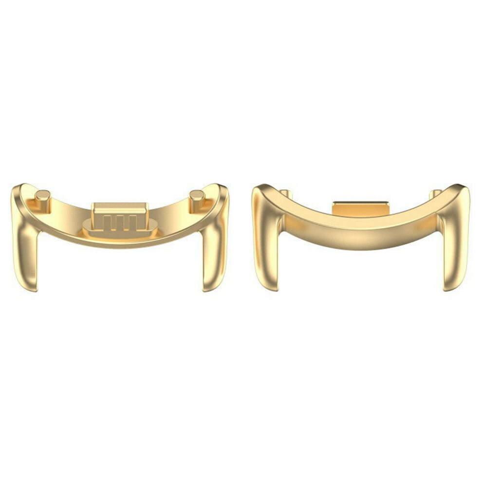 (Gold) 1 Pair Watch Band Adapter For Xiaomi Smart Band 9 / 8 Stainless Steel Connector, 14Mm Width Gold 6914285241314