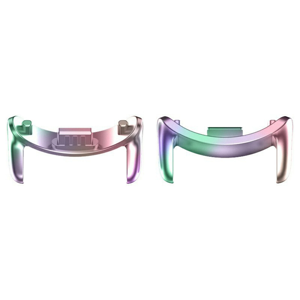 (Colorful) 1 Pair Watch Band Adapter For Xiaomi Smart Band 9 / 8 Stainless Steel Connector, 14Mm Width 6914280393117