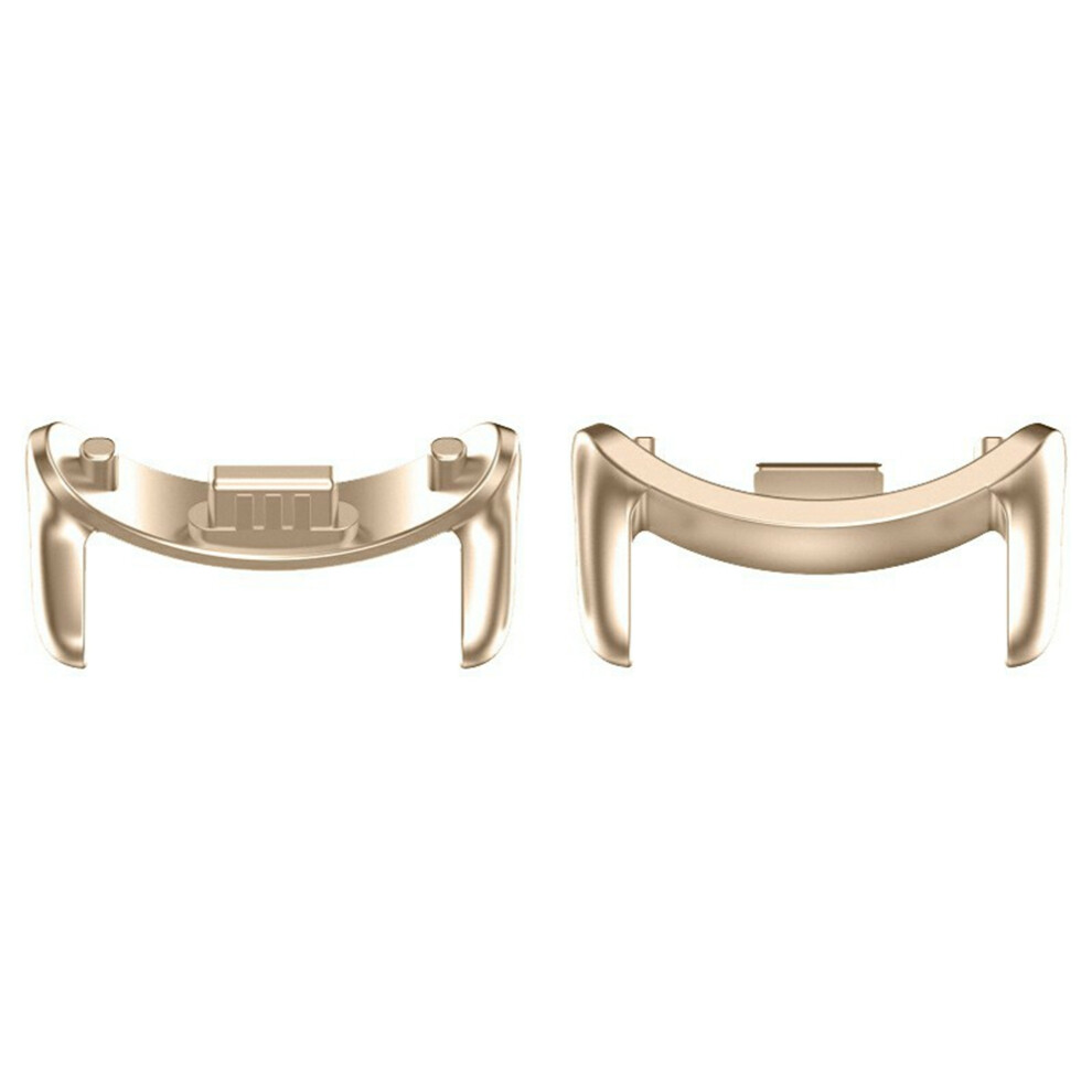 (Champagne ) 1 Pair Watch Band Adapter For Xiaomi Smart Band 9 / 8 Stainless Steel Connector, 14Mm Width Gold 6914288326438