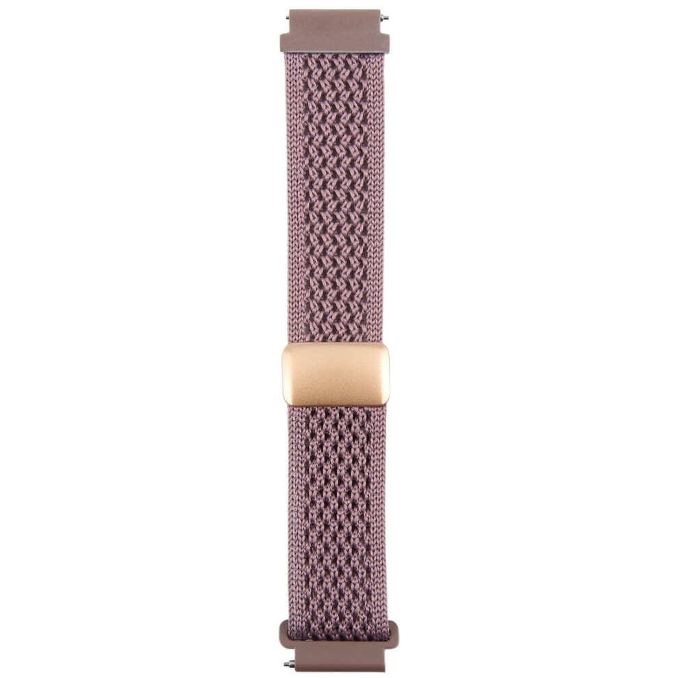(Smoky ) 22Mm Watch Strap For Huawei Watch Gt 5 Pro / Gt 5 / Gt 4 / Watch 4 / Samsung Galaxy Watch3 45Mm / Huami Amazfit Gtr 4 46Mm Nylon Purple 6914287719293