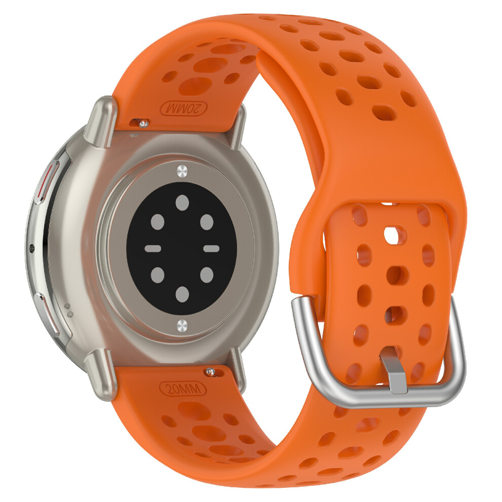 (Orange) For Huami Amazfit Active 2 Square A2434 Replacement Watch Band 20Mm Width Silicone Strap Orange 6914281504468