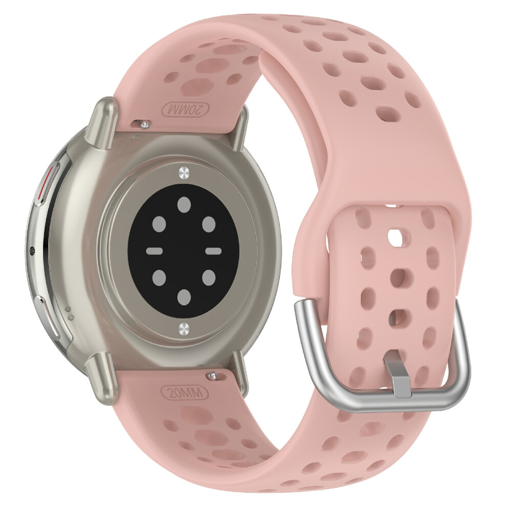(Pink) For Huami Amazfit Active 2 Square A2434 Replacement Watch Band 20Mm Width Silicone Strap Pink 6914288303804