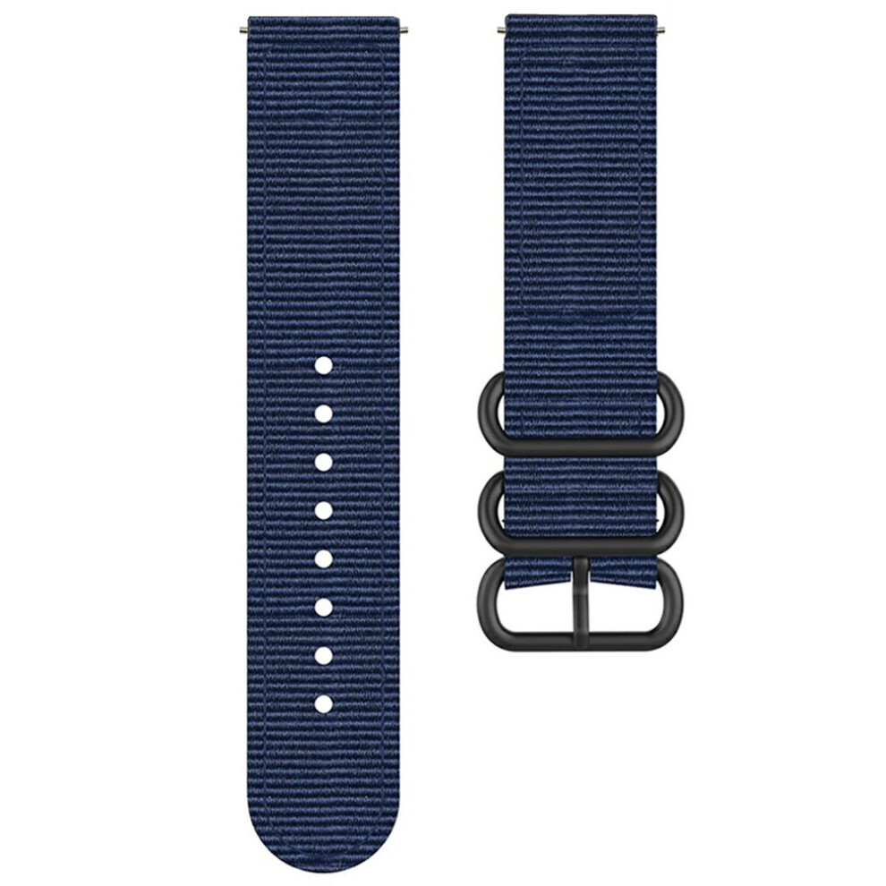 (Midnight ) For Garmin Venu X1 Watch Strap Nylon Adjustable Wrist Band Blue 6914280749396
