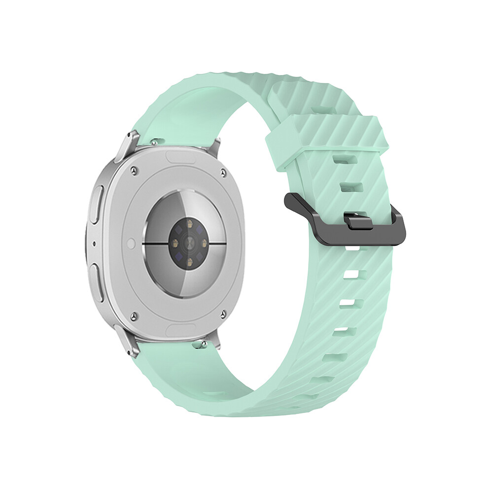 (Teal) Silicone Strap For Samsung Galaxy Watch8 Classic 46Mm / Watch8 44Mm / 40Mm Tire Pattern Watch Band Blue 6914289080018
