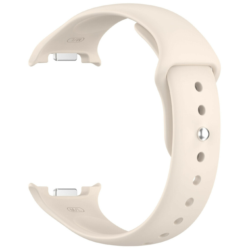 (Starlight) Smart Watch Band For Samsung Galaxy Watch8 44Mm / 40Mm / Watch8 Classic 46Mm Reverse Buckle Silicone Strap 6914283448456