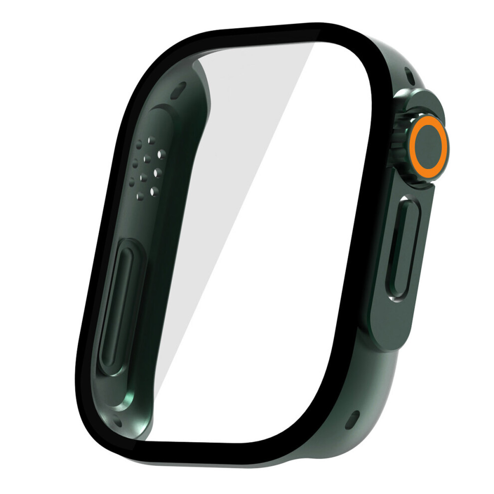 (Green) For Xiaomi Redmi Watch 5 Lite Pc Frame Watch Case With Tempered Glass Screen Film Green 6914282727309