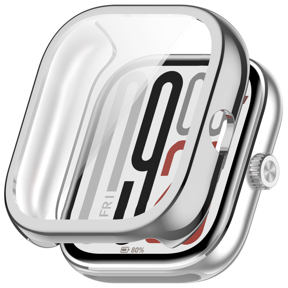 (Silver) For Xiaomi Redmi Watch 5 Esim / Watch 5 Tpu Watch Case Full Coverage Protective Cover Silver 6914289253443