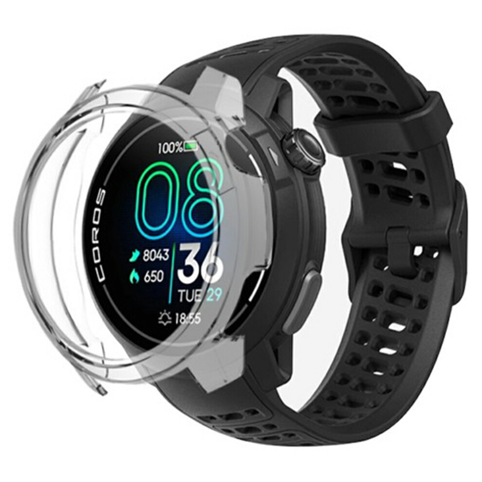 (Transparent) For Coros Pace Pro Smartwatch Protective Case Pc Hard Cover 6914287132917