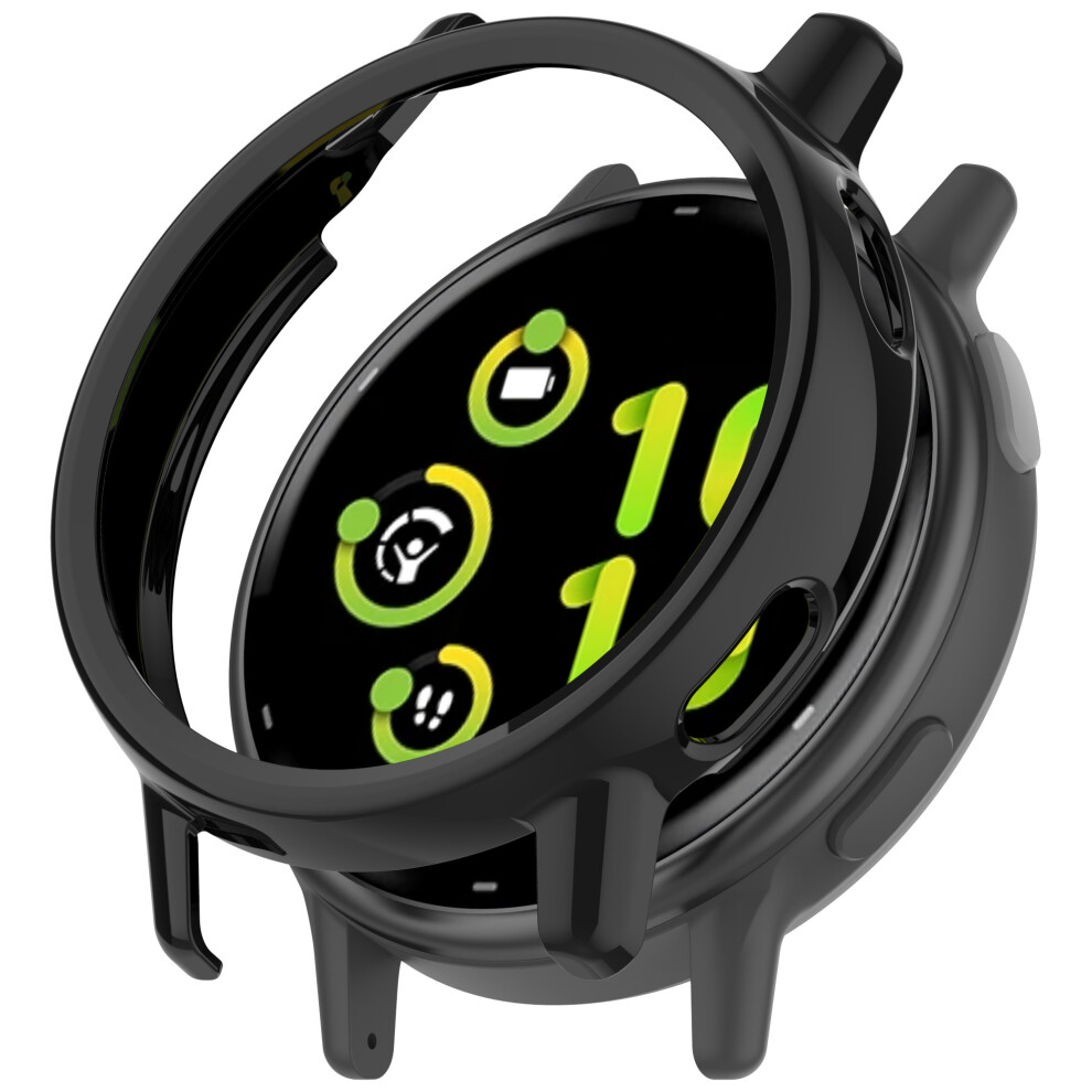 (Black) For Garmin Vivoactive 5 Pc Protective Case Smartwatch Hollow Design Scratch Resistant Wear Resistant Black 6914286582393