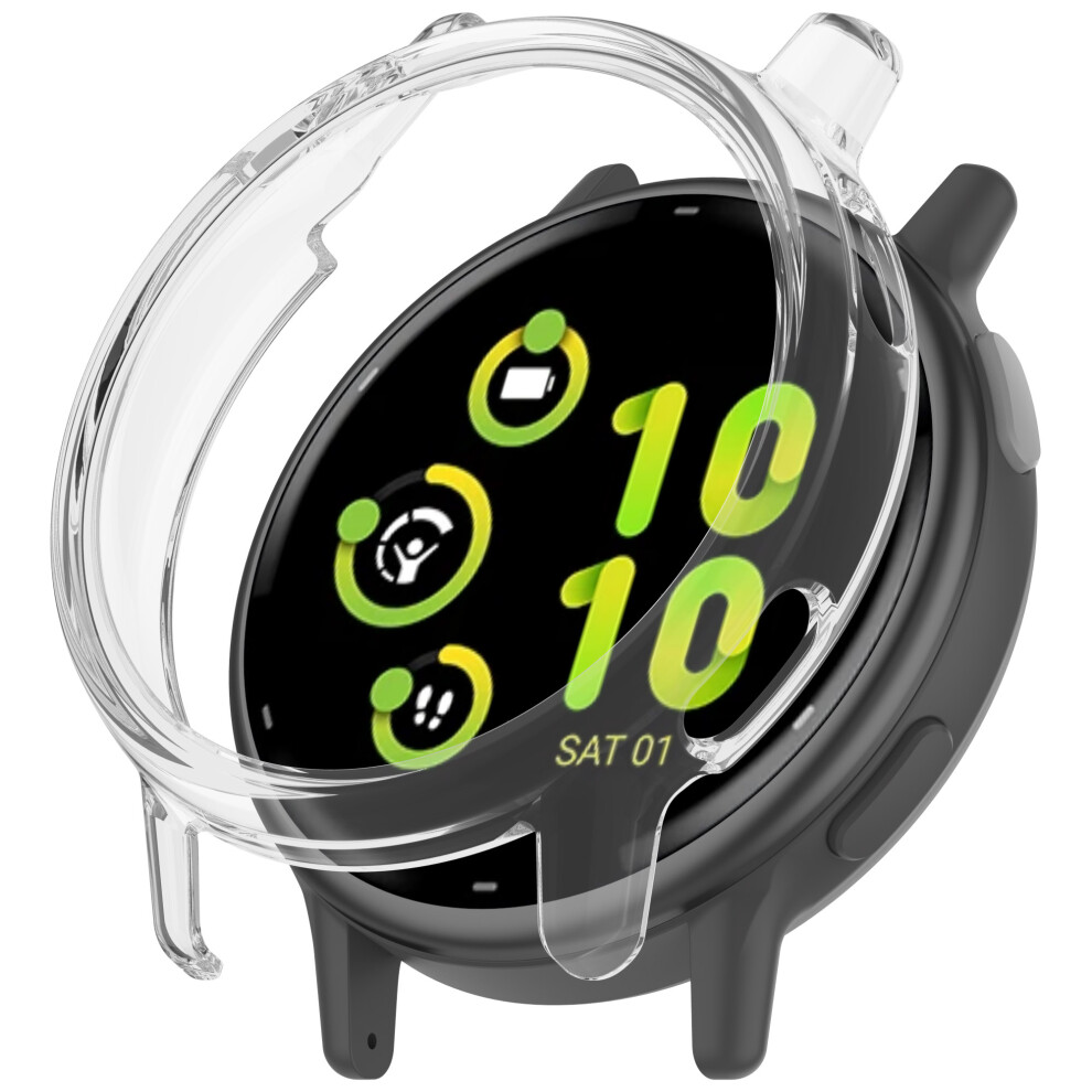 (Transparent) For Garmin Vivoactive 5 Pc Protective Case Smartwatch Hollow Design Scratch Resistant Wear Resistant 6914282906230