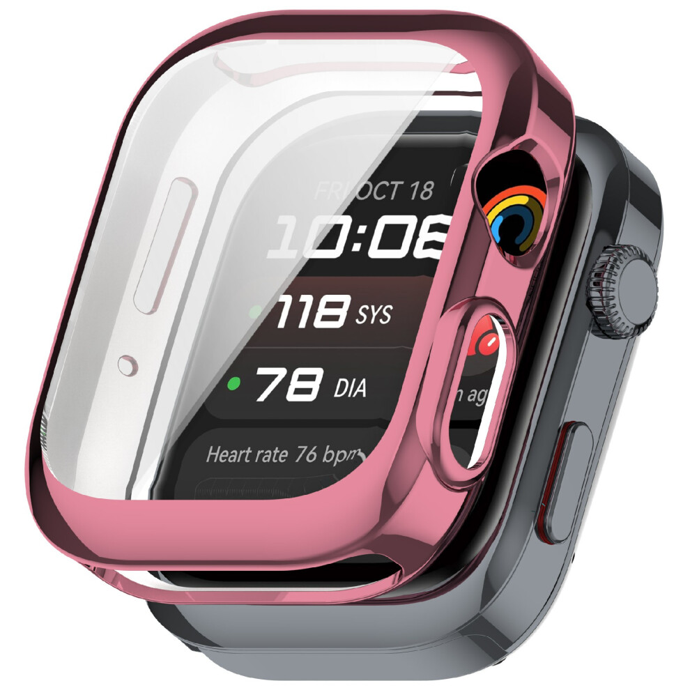 (Pink) For Huawei Watch D2 Tpu Watch Case Full Coverage Protective Cover (Does Not Affect Ecg Function) Pink 6914287966284