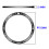 (Silver+Grey) For Garmin Fenix 8 51mm AMOLED Version Stainless Steel Bezel Scratch Resistant Protective Ring 6