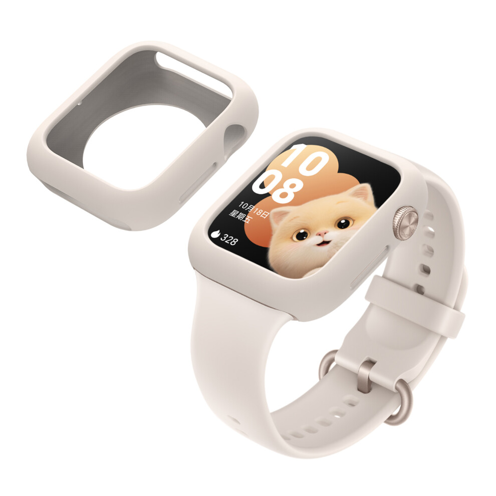 (Starlight) For Honor Band 5 Watch Case Soft Silicone Hollow Watch Frame Cover 6914286377630