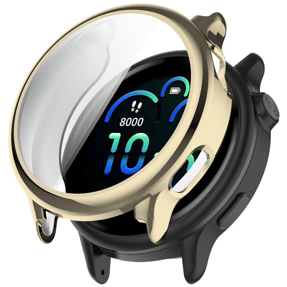 (Gold) For Garmin Vivoactive 6 Watch Case Full Protection Scratch Resistant Tpu Cover Gold 6914286442895