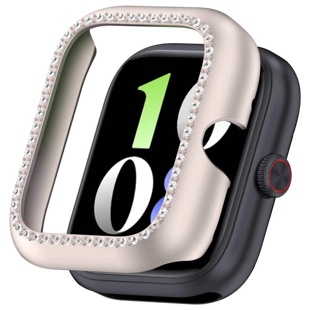 (Starlight) For Vivo Watch Gt / Iqoo Watch Gt Watch Case Rhinestone Decorative Hollow Design Electroplating Pc Watch Cover 6914284872731