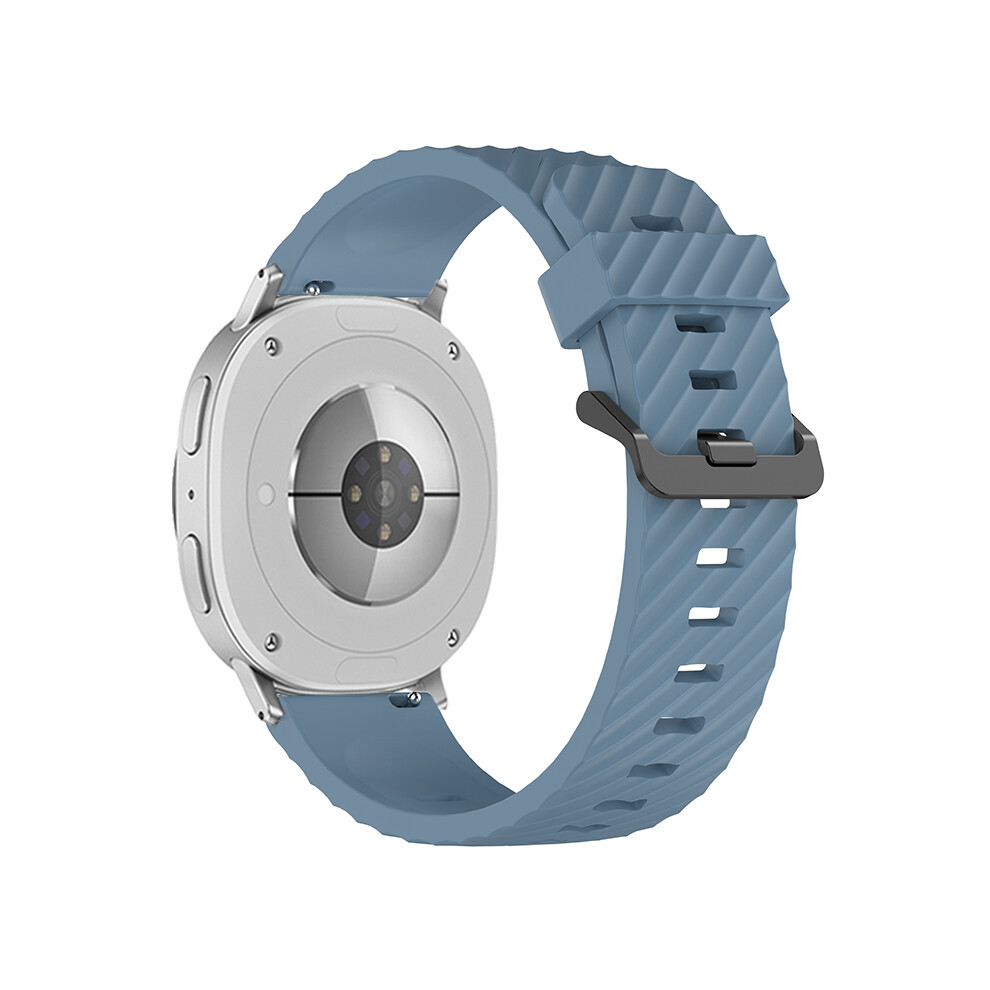 (Cyan) Silicone Strap For Samsung Galaxy Watch8 Classic 46Mm / Watch8 44Mm / 40Mm Tire Pattern Watch Band Blue 6914282133032