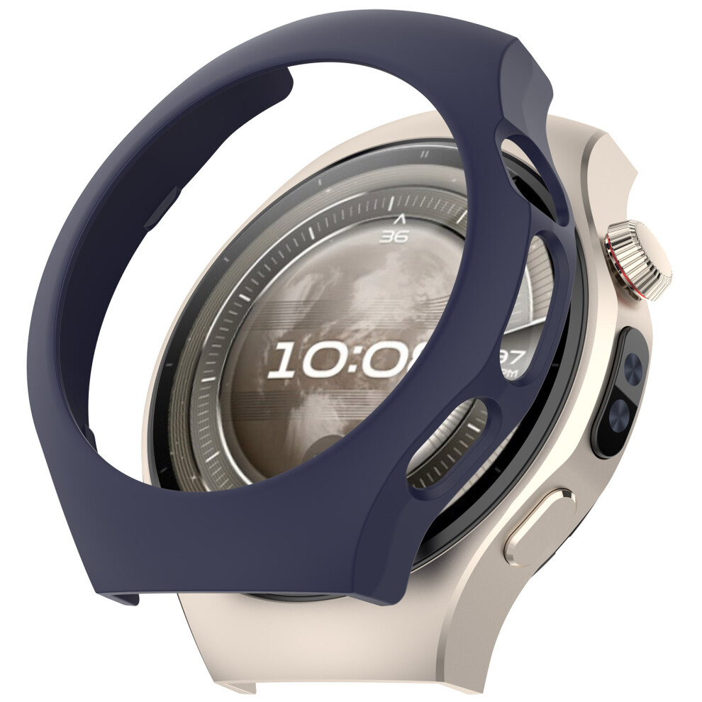 (Midnight ) For Huawei Watch 5 46Mm Case Half-Wrapped Hollow Hard Pc Watch Cover Blue 6914281956724