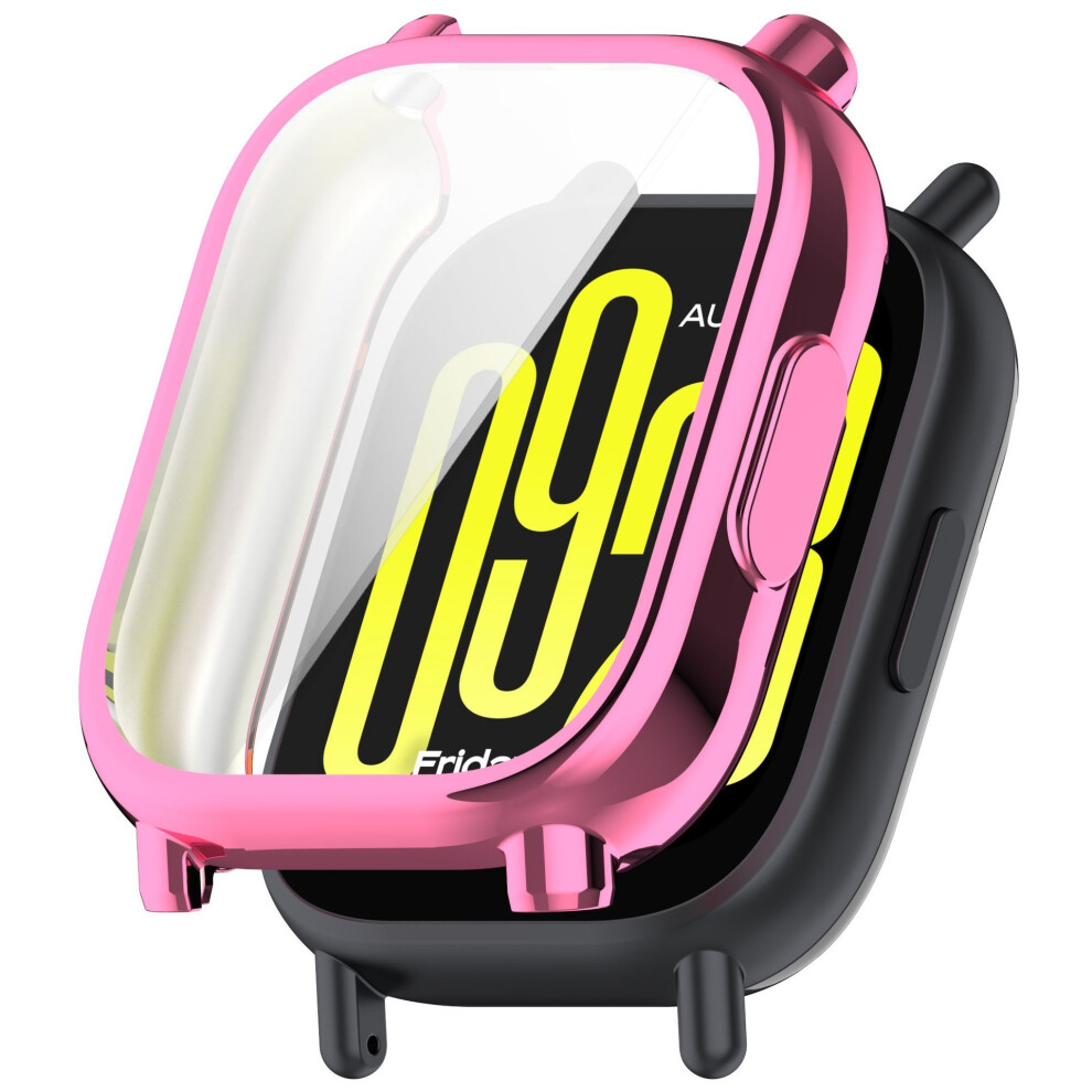 (Electroplated Rose) For Xiaomi Redmi Watch 5 Lite Watch Case Full Coverage Tpu Protective Cover 6914288231299