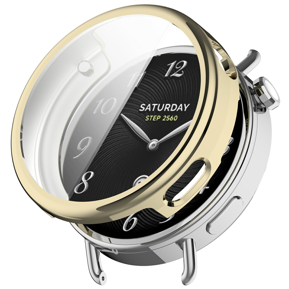 (Gold) For Xiaomi Watch S4 41Mm Watch Case Full Protection Scratch Resistant Tpu Cover Gold 6914282765851