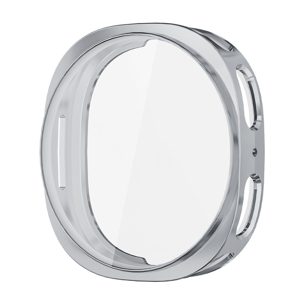 (Silver) For Samsung Galaxy Watch8 40Mm Tpu Watch Case Enkay Hat Prince Electroplating Watch Cover With Screen Protector Silver 6914289511529