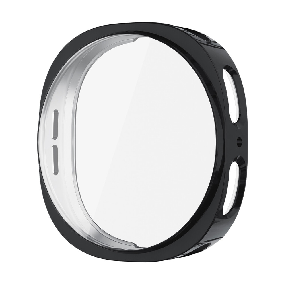 (Black) For Samsung Galaxy Watch8 44Mm Tpu Watch Case Enkay Hat Prince Electroplating Watch Cover With Screen Protector Black 6914281296592