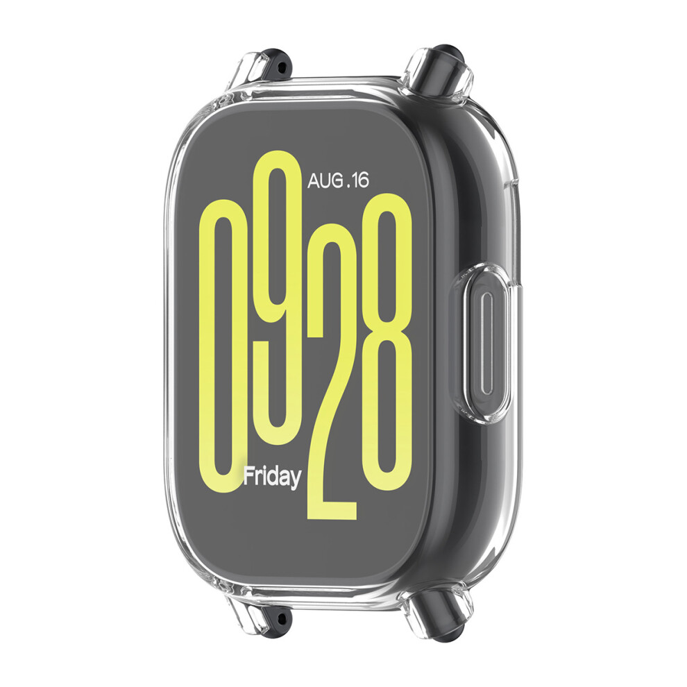 (Transparent) For Xiaomi Redmi Watch 5 Lite Tpu Watch Case Enkay Hat Prince Electroplating Watch Cover With Screen Protector 6914285764400