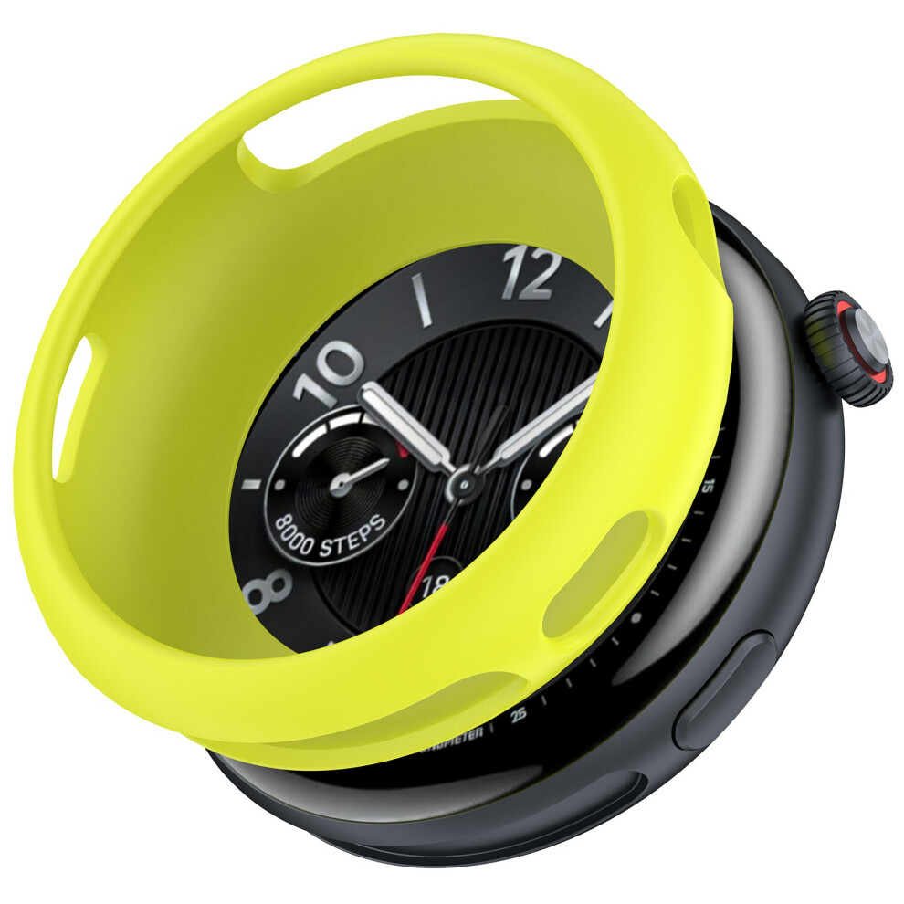 (Green) For Vivo Watch 5 / 5 Esim / Iqoo Watch 5 Watch Case Soft Silicone Hollow Watch Frame Cover Green 6914280499543