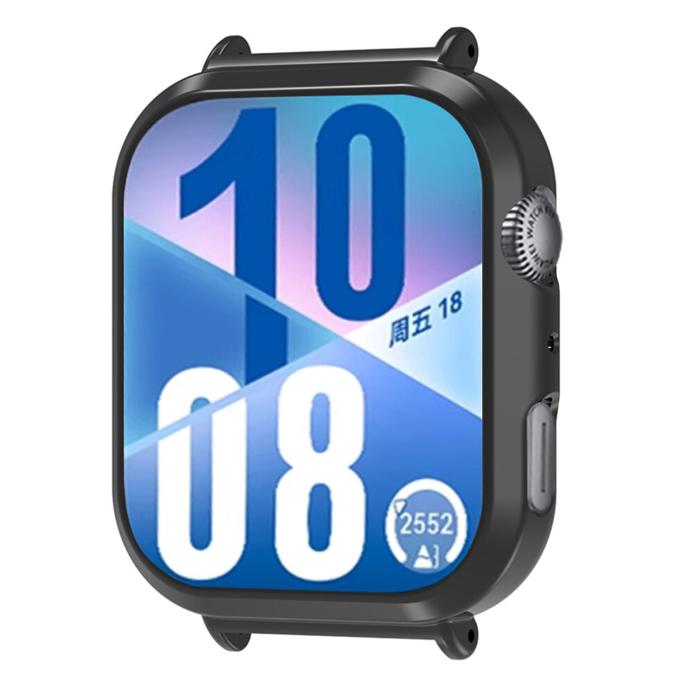 (Black) For Huawei Watch Fit 4 Watch Case Hollow Pc Watch Protective Cover Black 6914285673412
