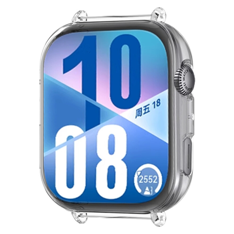 (Transparent) For Huawei Watch Fit 4 Watch Case Hollow Pc Watch Protective Cover 6914280581552