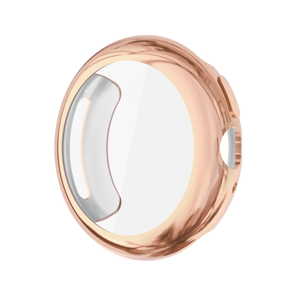 (Rose ) For Google Pixel Watch 4 41Mm Case Full Protection Anti Scratch Electroplated Tpu Cover Gold