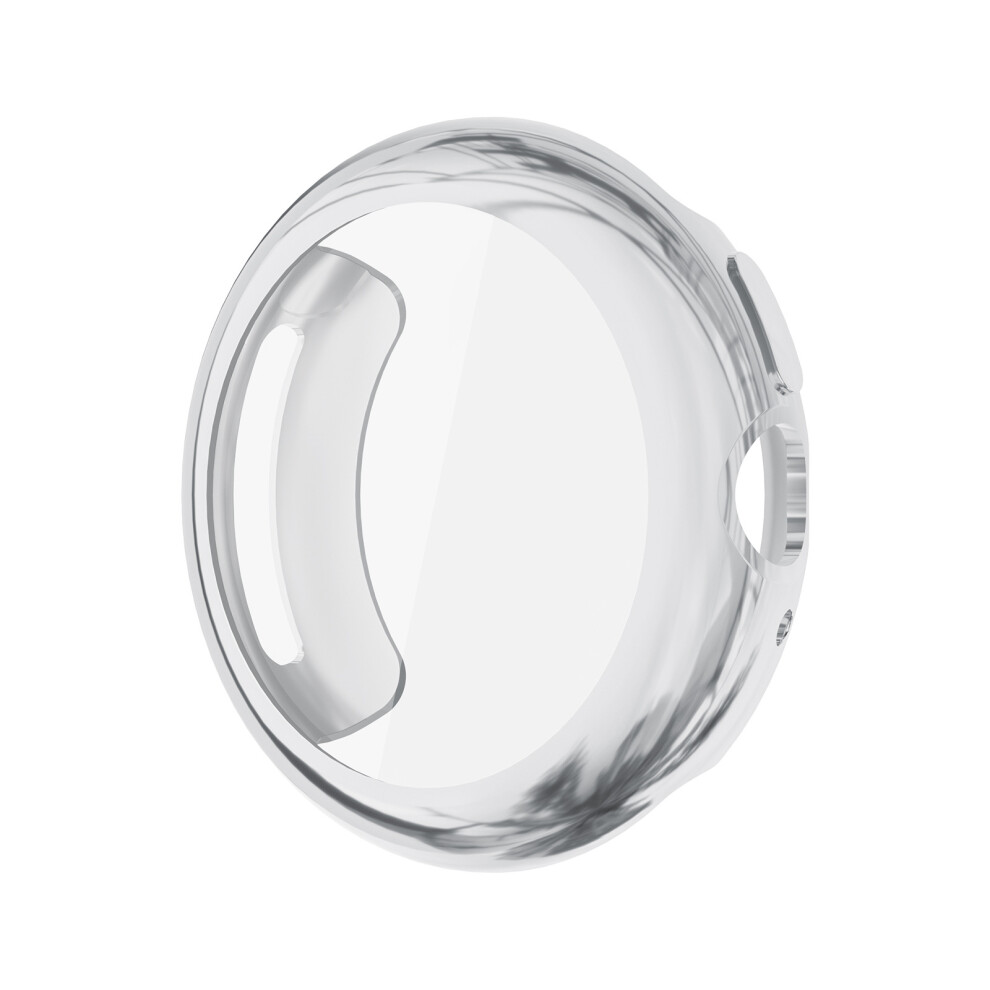 (Silver) For Google Pixel Watch 4 45Mm Case Full Protection Anti Scratch Electroplated Tpu Cover Silver 6914282126867