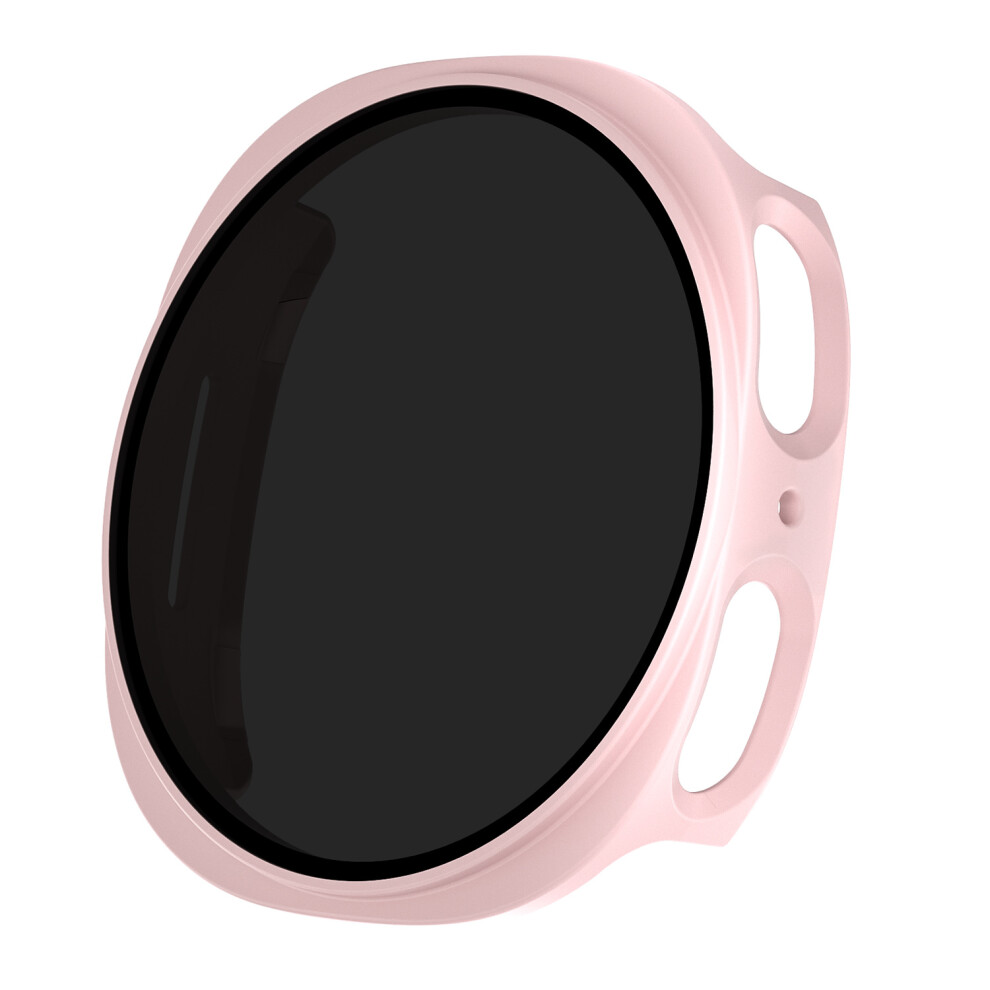 (Pink) For Samsung Galaxy Watch8 40Mm Pc Watch Case With Anti-Spy Screen Protector Pink 6914283673889