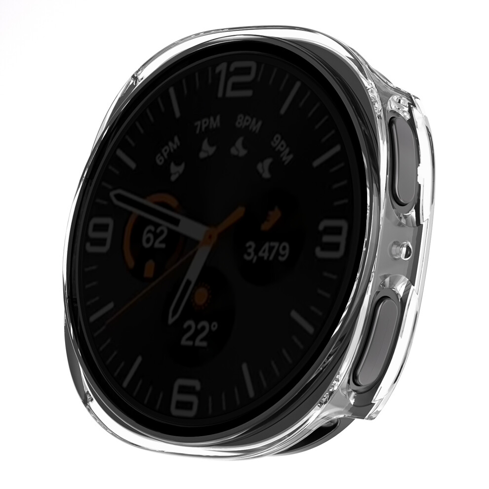 (Transparent) For Samsung Galaxy Watch8 40Mm Pc Watch Case With Anti-Spy Screen Protector 6914283970476