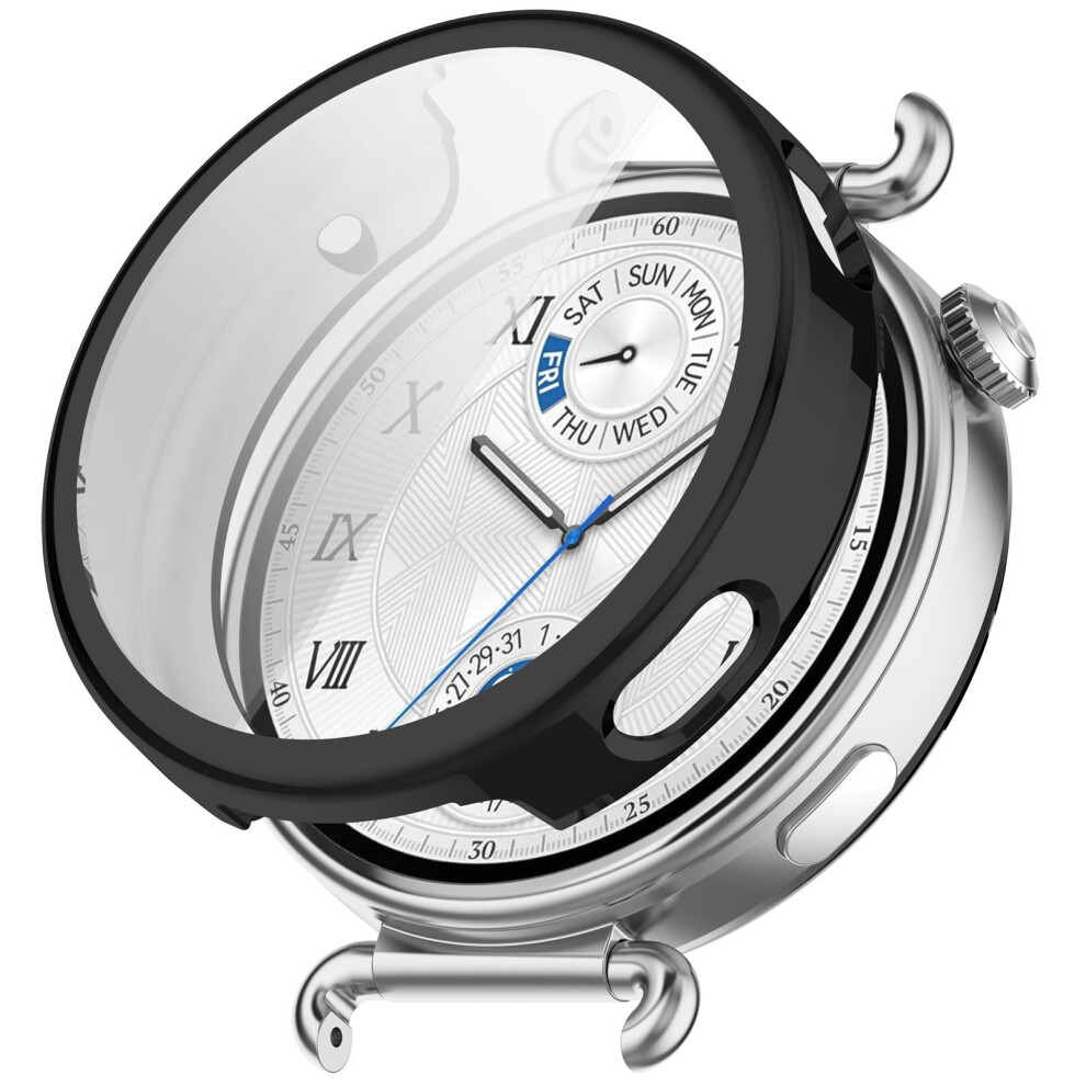 (Electroplating ) For Huawei Watch Gt 6 41Mm Watch Case Full Protection Scratch Resistant Tpu Cover Black 6914286021472