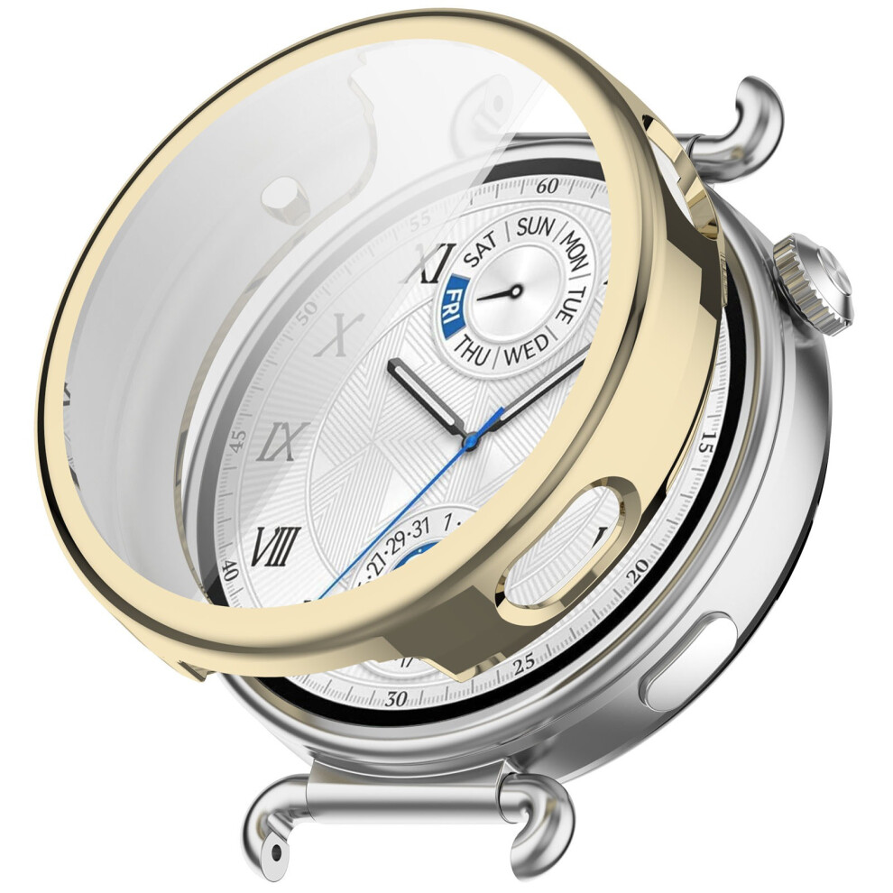 (Electroplating Gold) For Huawei Watch Gt 6 41Mm Watch Case Full Protection Scratch Resistant Tpu Cover Light/Gold 6914285488597