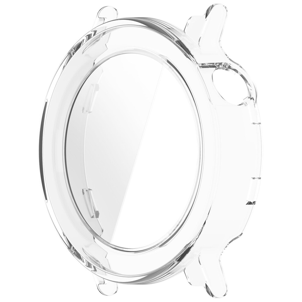 (Transparent) For Nothing Cmf Watch 3 Pro Hard Pc Watch Protective Case With Tempered Glass Film 6914283885411