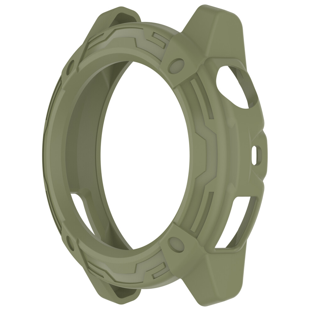 (Green) For Coros Nomad Watch Case Cover Hollow Shockproof Tpu Bumper Frame Protector Green 6914281195345