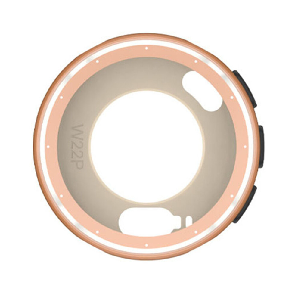 (Rose ) Metal Protective Cover For Garmin Venu 3S 41Mm Smartwatch Case Shockproof Hard Shell Gold 6914282895251
