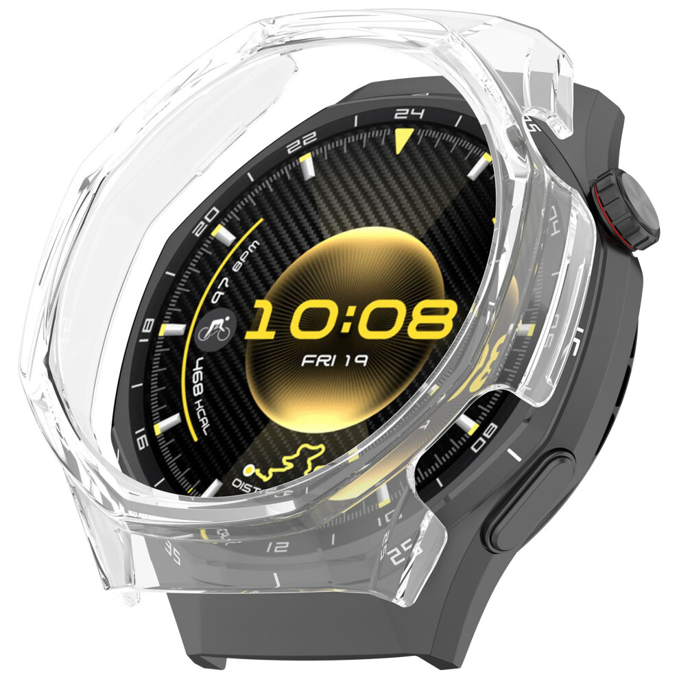 (Transparent) For Huawei Watch Gt 6 Pro 46Mm Case Semi-Enclosed Pc Protective Watch Frame Light 6914285553851