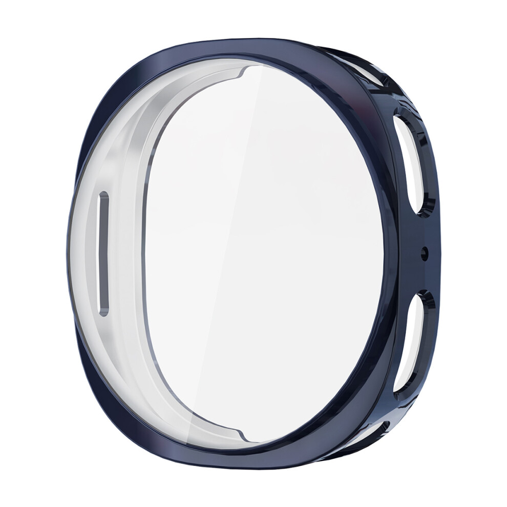 ( Blue) For Samsung Galaxy Watch8 40Mm Tpu Watch Case Enkay Hat Prince Electroplating Watch Cover With Screen Protector Dark/Blue 6914284884031